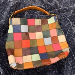 Stunning Vintage Patchwork Shoulder Bag